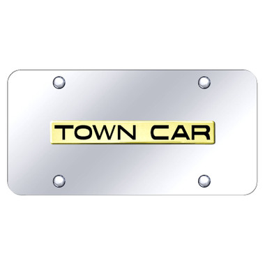 Au-TOMOTIVE GOLD | License Plate Covers and Frames | Lincoln Town Car | AUGD6811