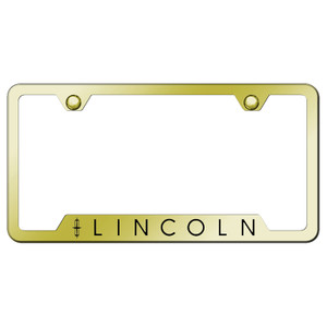 Au-TOMOTIVE GOLD | License Plate Covers and Frames | Lincoln | AUGD6812
