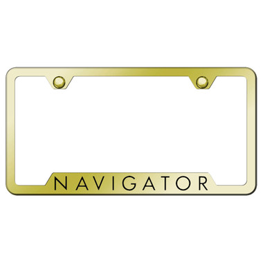 Au-TOMOTIVE GOLD | License Plate Covers and Frames | Lincoln Navigator | AUGD6813
