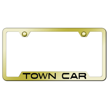 Au-TOMOTIVE GOLD | License Plate Covers and Frames | Lincoln Town Car | AUGD6814