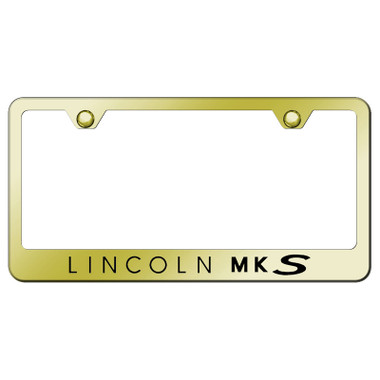 Au-TOMOTIVE GOLD | License Plate Covers and Frames | Lincoln MKS | AUGD6817