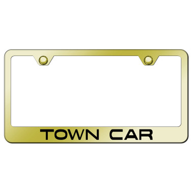 Au-TOMOTIVE GOLD | License Plate Covers and Frames | Lincoln Town Car | AUGD6818