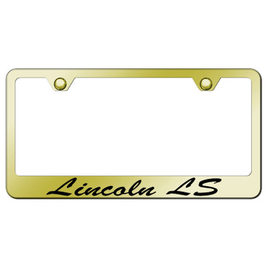 Au-TOMOTIVE GOLD | License Plate Covers and Frames | Lincoln LS | AUGD6821