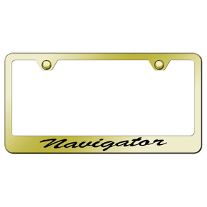Au-TOMOTIVE GOLD | License Plate Covers and Frames | Lincoln Navigator | AUGD6822
