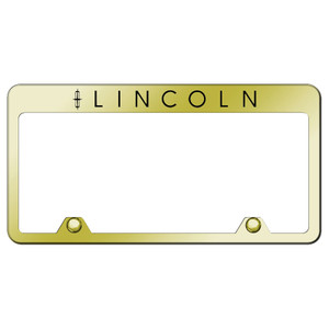 Au-TOMOTIVE GOLD | License Plate Covers and Frames | Lincoln | AUGD6824