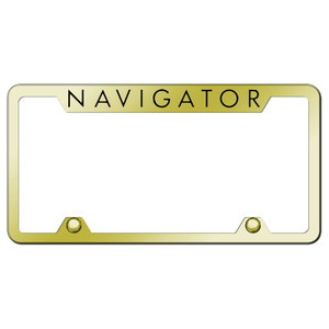Au-TOMOTIVE GOLD | License Plate Covers and Frames | Lincoln Navigator | AUGD6825