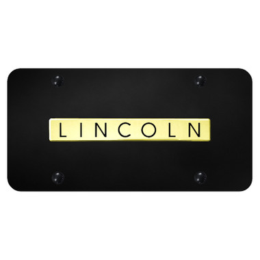 Au-TOMOTIVE GOLD | License Plate Covers and Frames | Lincoln | AUGD6837