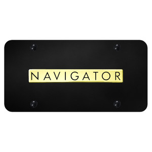 Au-TOMOTIVE GOLD | License Plate Covers and Frames | Lincoln Navigator | AUGD6840