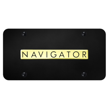 Au-TOMOTIVE GOLD | License Plate Covers and Frames | Lincoln Navigator | AUGD6840