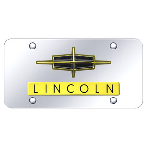 Au-TOMOTIVE GOLD | License Plate Covers and Frames | Lincoln | AUGD6849