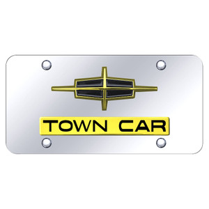 Au-TOMOTIVE GOLD | License Plate Covers and Frames | Lincoln Town Car | AUGD6854