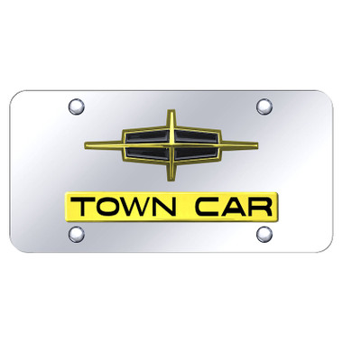 Au-TOMOTIVE GOLD | License Plate Covers and Frames | Lincoln Town Car | AUGD6854