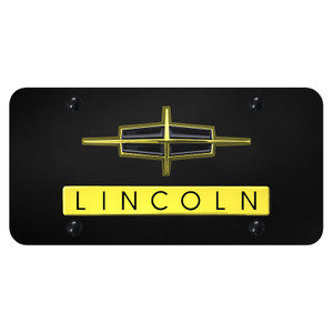 Au-TOMOTIVE GOLD | License Plate Covers and Frames | Lincoln | AUGD6855
