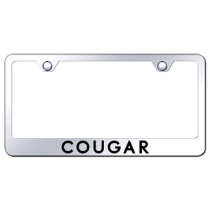 Au-TOMOTIVE GOLD | License Plate Covers and Frames | Mercury Cougar | AUGD7214