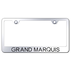 Au-TOMOTIVE GOLD | License Plate Covers and Frames | Mercury Grand Marquis | AUGD7215