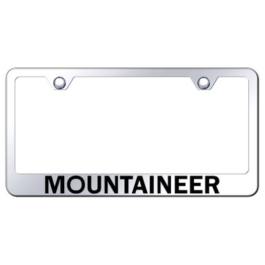 Au-TOMOTIVE GOLD | License Plate Covers and Frames | Mercury Mountaineer | AUGD7219