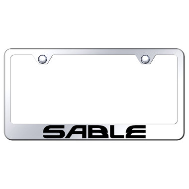 Au-TOMOTIVE GOLD | License Plate Covers and Frames | Mercury Sable | AUGD7220