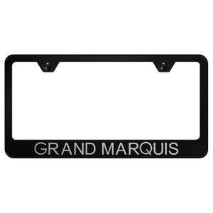 Au-TOMOTIVE GOLD | License Plate Covers and Frames | Mercury Grand Marquis | AUGD7227