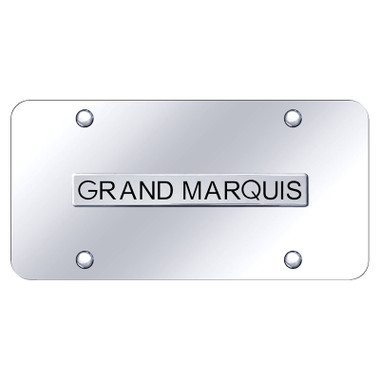 Au-TOMOTIVE GOLD | License Plate Covers and Frames | Mercury Grand Marquis | AUGD7229