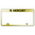 Au-TOMOTIVE GOLD | License Plate Covers and Frames | Mercury | AUGD7242