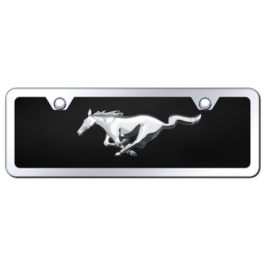 Au-TOMOTIVE GOLD | License Plate Covers and Frames | Ford Mustang | AUGD7548