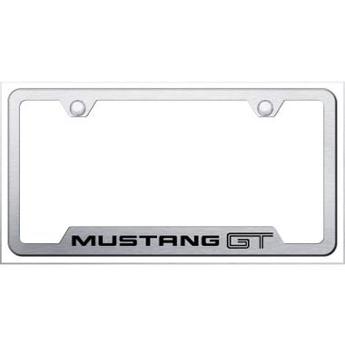 Au-TOMOTIVE GOLD | License Plate Covers and Frames | Ford Mustang | AUGD7555