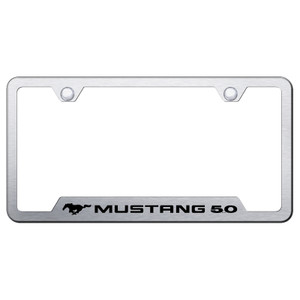 Au-TOMOTIVE GOLD | License Plate Covers and Frames | Ford Mustang | AUGD7556
