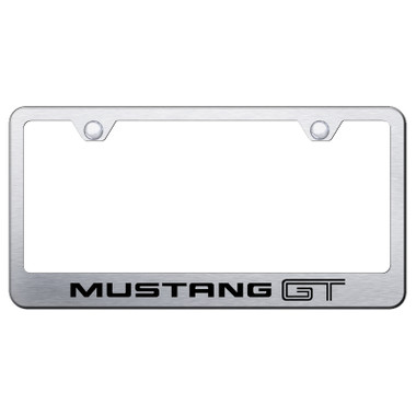 Au-TOMOTIVE GOLD | License Plate Covers and Frames | Ford Mustang | AUGD7559