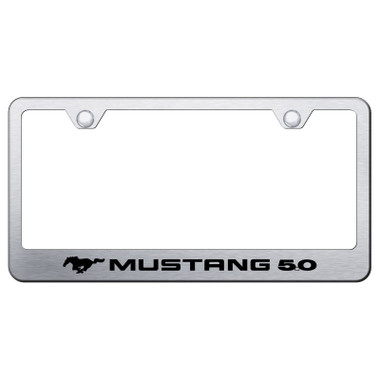 Au-TOMOTIVE GOLD | License Plate Covers and Frames | Ford Mustang | AUGD7560