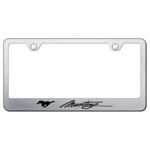 Au-TOMOTIVE GOLD | License Plate Covers and Frames | Ford Mustang | AUGD7561