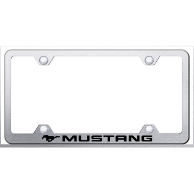 Au-TOMOTIVE GOLD | License Plate Covers and Frames | Ford Mustang | AUGD7563