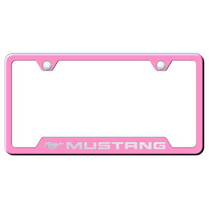 Au-TOMOTIVE GOLD | License Plate Covers and Frames | Ford Mustang | AUGD7566