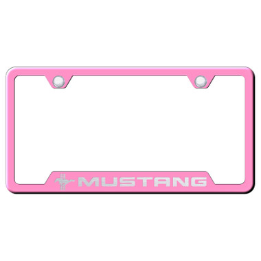 Au-TOMOTIVE GOLD | License Plate Covers and Frames | Ford Mustang | AUGD7568