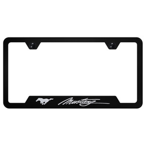 Au-TOMOTIVE GOLD | License Plate Covers and Frames | Ford Mustang | AUGD7569