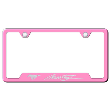 Au-TOMOTIVE GOLD | License Plate Covers and Frames | Ford Mustang | AUGD7570