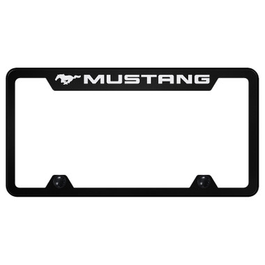 Au-TOMOTIVE GOLD | License Plate Covers and Frames | Ford Mustang | AUGD7573