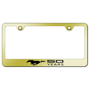 Au-TOMOTIVE GOLD | License Plate Covers and Frames | Ford Mustang | AUGD7583