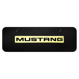 Au-TOMOTIVE GOLD | License Plate Covers and Frames | Ford Mustang | AUGD7585