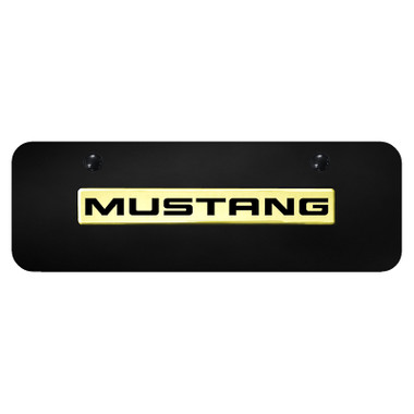 Au-TOMOTIVE GOLD | License Plate Covers and Frames | Ford Mustang | AUGD7585