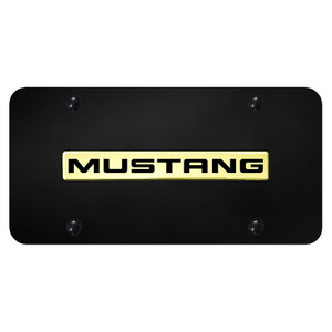Au-TOMOTIVE GOLD | License Plate Covers and Frames | Ford Mustang | AUGD7587