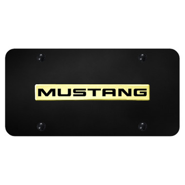 Au-TOMOTIVE GOLD | License Plate Covers and Frames | Ford Mustang | AUGD7587