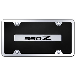 Au-TOMOTIVE GOLD | License Plate Covers and Frames | Nissan 350Z | AUGD7936
