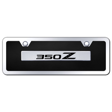 Au-TOMOTIVE GOLD | License Plate Covers and Frames | Nissan 350Z | AUGD7937