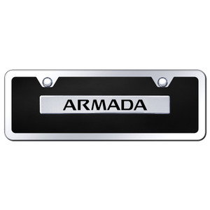 Au-TOMOTIVE GOLD | License Plate Covers and Frames | Nissan Armada | AUGD7939