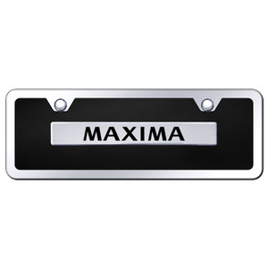 Au-TOMOTIVE GOLD | License Plate Covers and Frames | Nissan Maxima | AUGD7945
