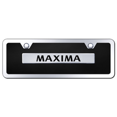 Au-TOMOTIVE GOLD | License Plate Covers and Frames | Nissan Maxima | AUGD7945