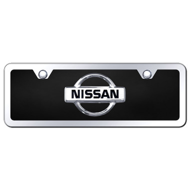 Au-TOMOTIVE GOLD | License Plate Covers and Frames | Nissan | AUGD7961