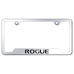 Au-TOMOTIVE GOLD | License Plate Covers and Frames | Nissan Rogue | AUGD7972