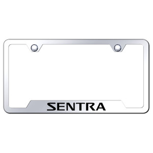 Au-TOMOTIVE GOLD | License Plate Covers and Frames | Nissan Sentra | AUGD7973