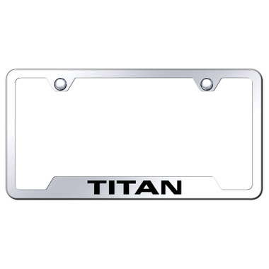 Au-TOMOTIVE GOLD | License Plate Covers and Frames | Nissan Titan | AUGD7975